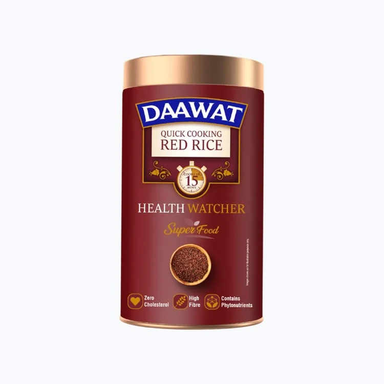 Daawat Quick Cooking Red Rice 1 Kg (Medium Grain)