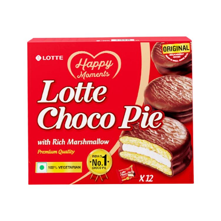 Lotte Choco Pie - 12 units