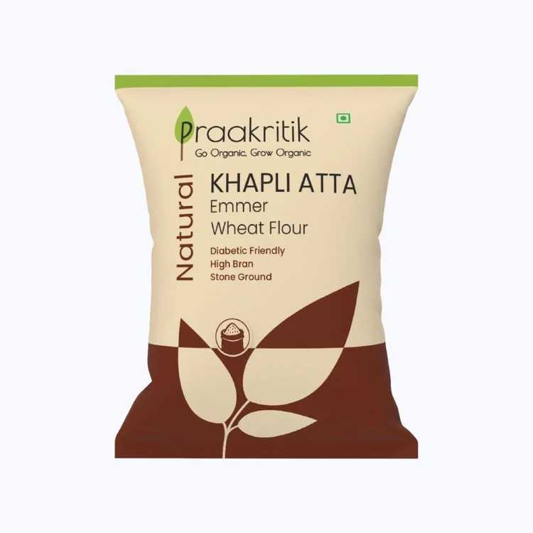 Praakritik Organic Khapli Wheat Atta