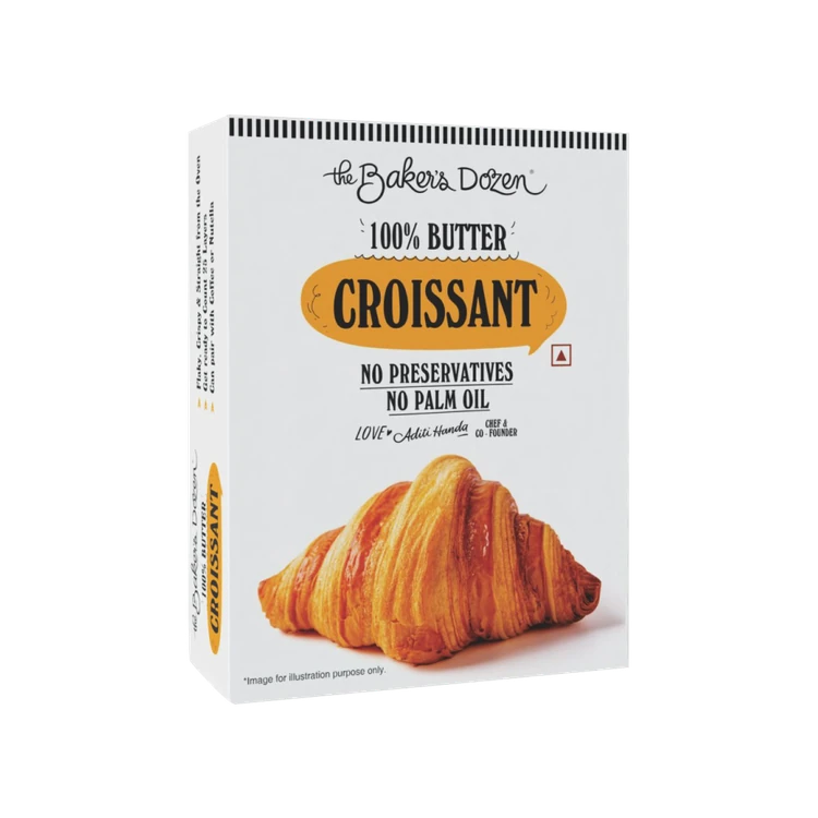 The Baker's Dozen 100% Butter Croissant - Buy 2 Get 1 Free