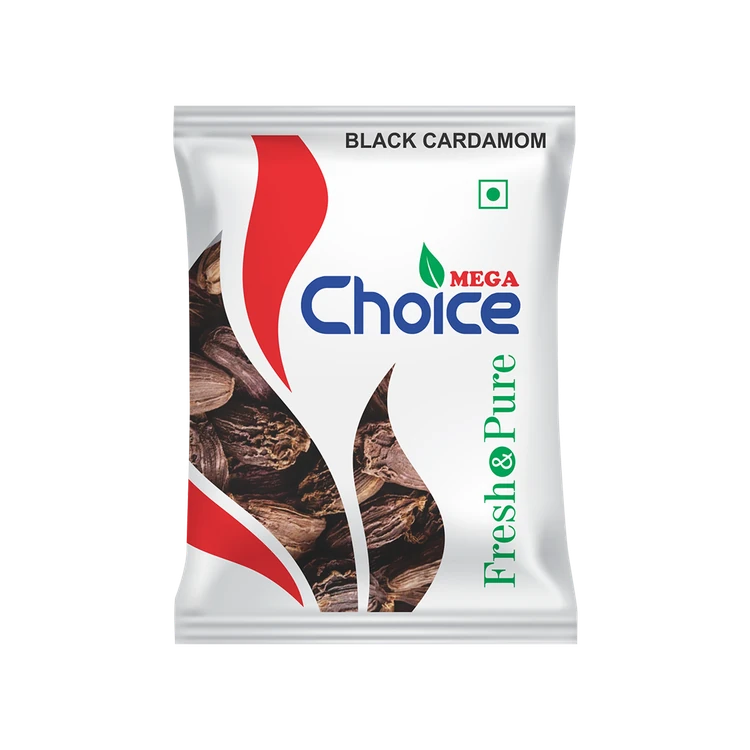 Mega Choice Black Cardamom Whole (Dodda Yelakki)
