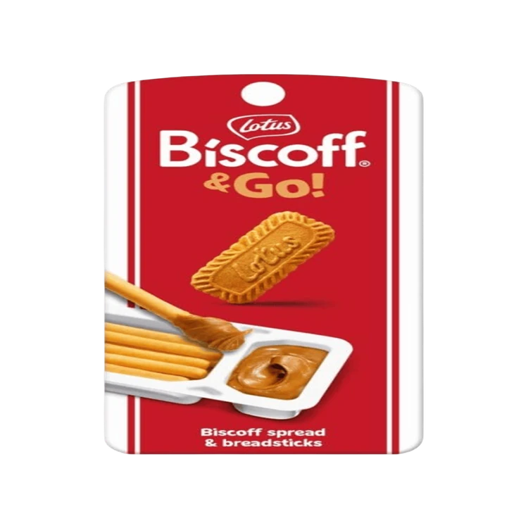 Lotus Biscoff & GO Biscoff Spread and Breadsticks Snack