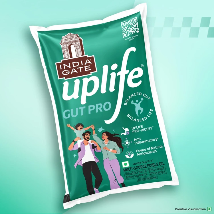 India Gate Uplife Gut-Pro Edible Oil (Aduge Enne)
