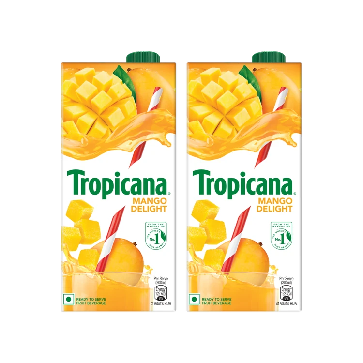 Tropicana Delight Mango Drink - Pack of 2