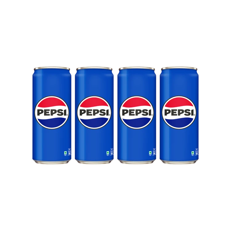 Pepsi Cola Soft Drink - Pack of 4