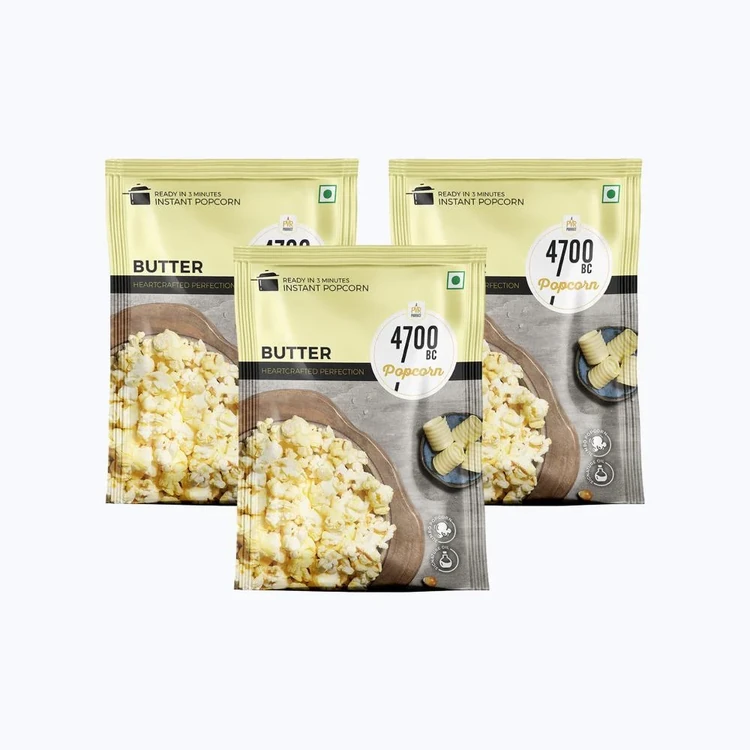 4700BC Instant Butter Popcorn Jumbo Size - Pack of 3