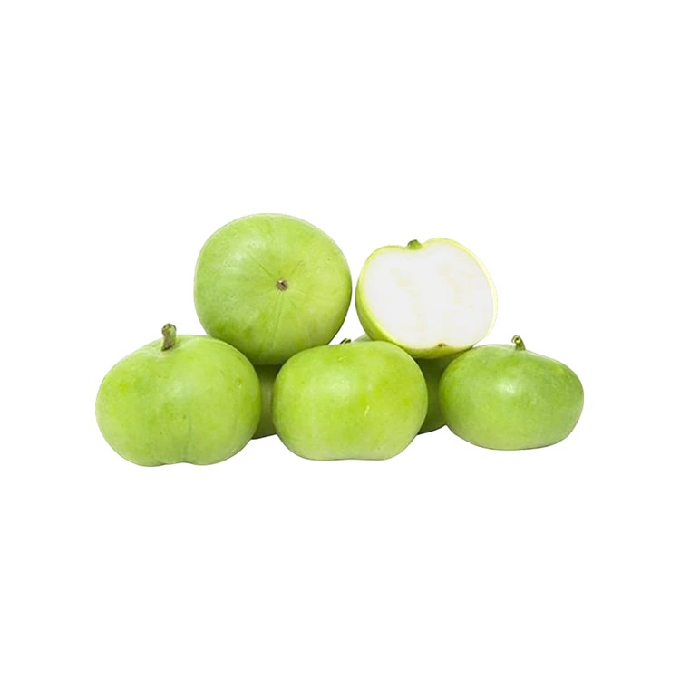 Organically Grown Round Gourd (Desi Tinda)