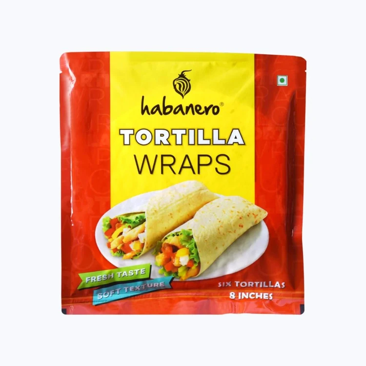 Habanero Flour Tortilla Wraps (Ready to Eat)