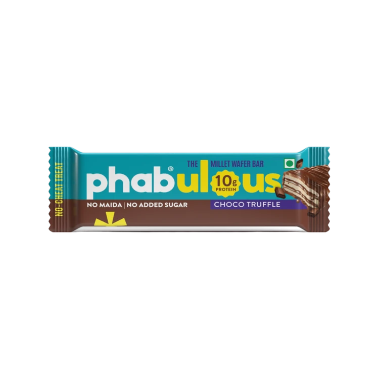 Phab 10g Protein Chocolate Truffle Millet Protein Wafer Bar