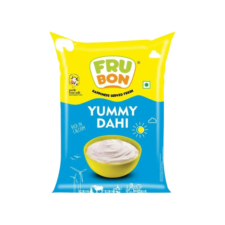 FruBon Pasteurized Double Toned Pouch Curd