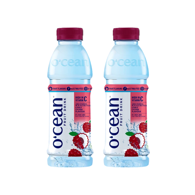 O'cean Flavoured Water (Lively Lychee) - Pack of 2