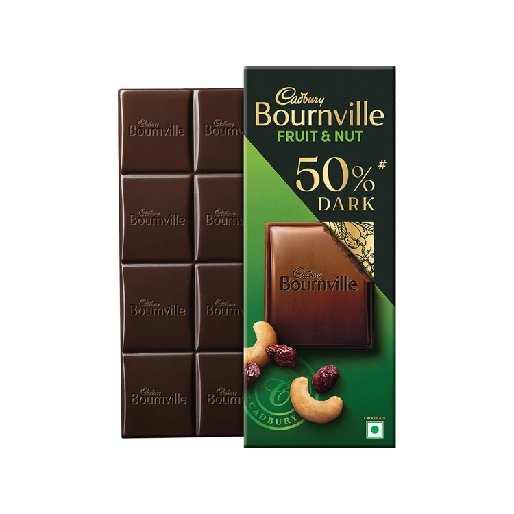 Cadbury Bournville Fruit & Nut Dark Chocolate Bar
