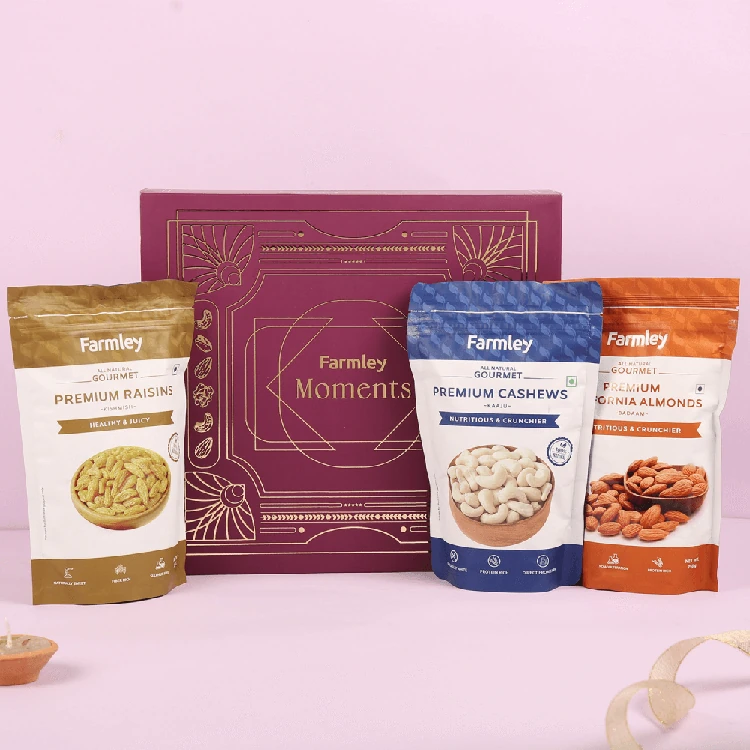 Farmley Moments Dry Fruits Gift Pack (Dry Fruits Udugore Pack)