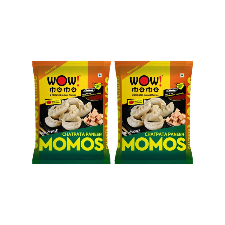 Wow! Momo Chatpata Paneer Momos - Pack of 2