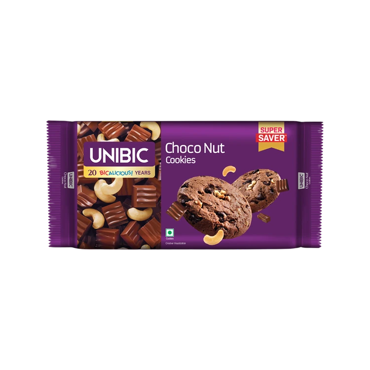 Unibic Choco Nut Cookies - Pack of 2