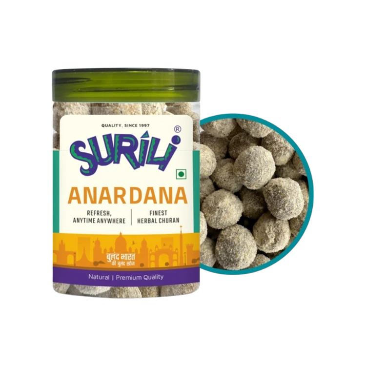 SURILI Pure Organic Anardana Goli Mukhvas Mouth Freshener