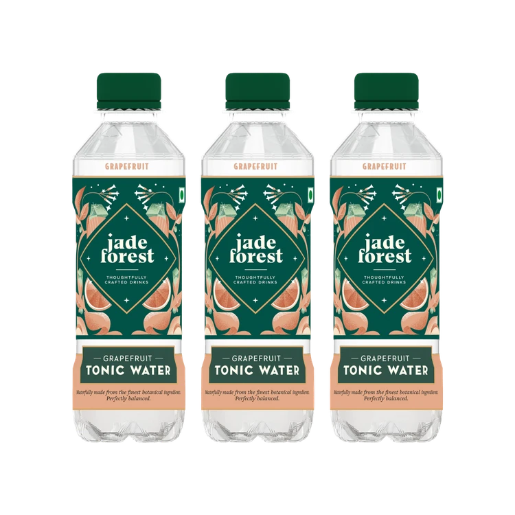 Jade Forest Sparkling Grapefruit Tonic Water - Pack of 3