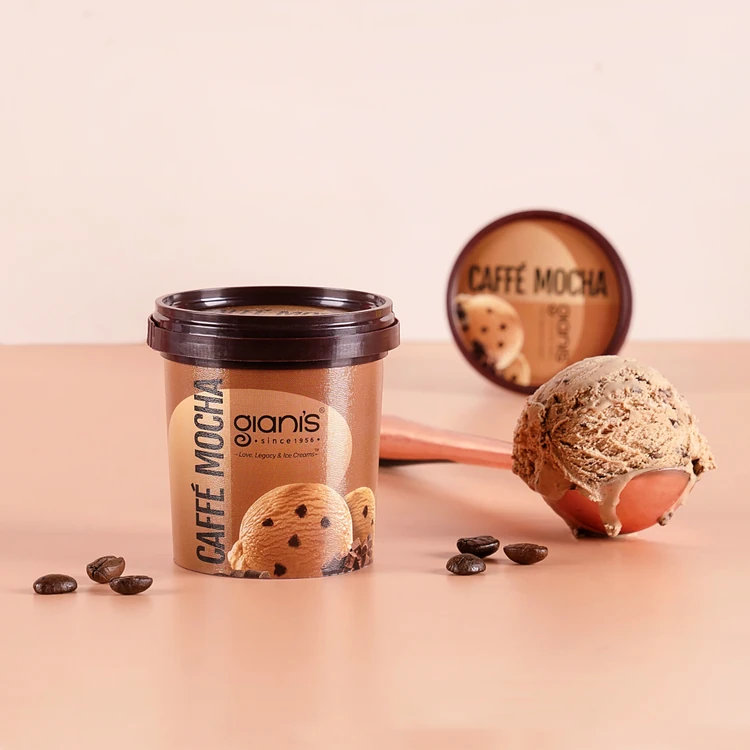 Giani's Cafe Mocha Ice Cream Cup