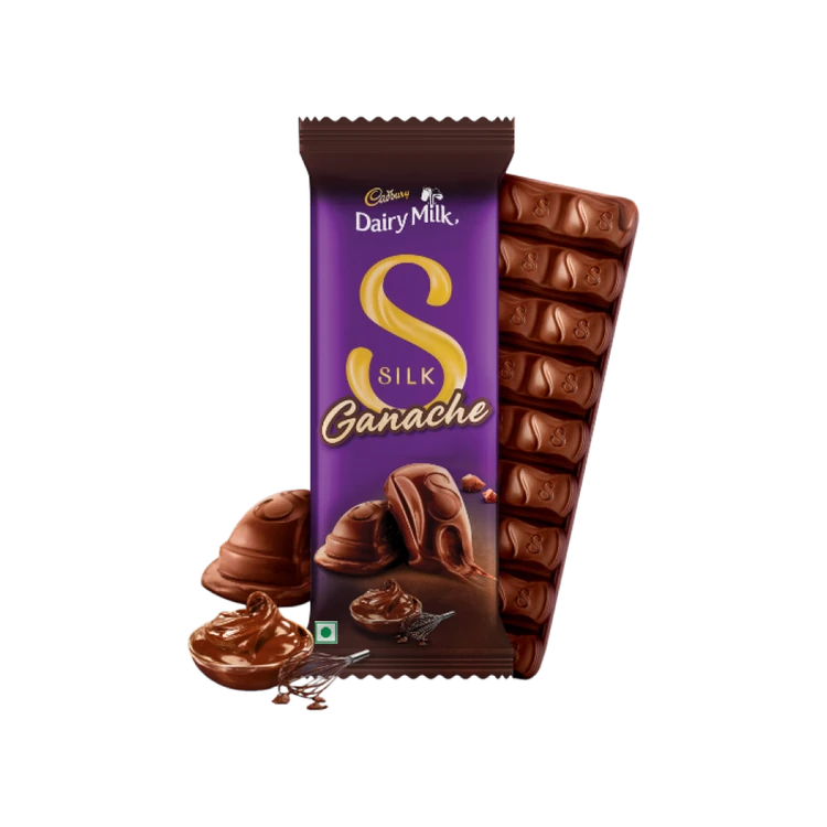 Cadbury Dairy Milk Silk Ganache Milk Chocolate Bar