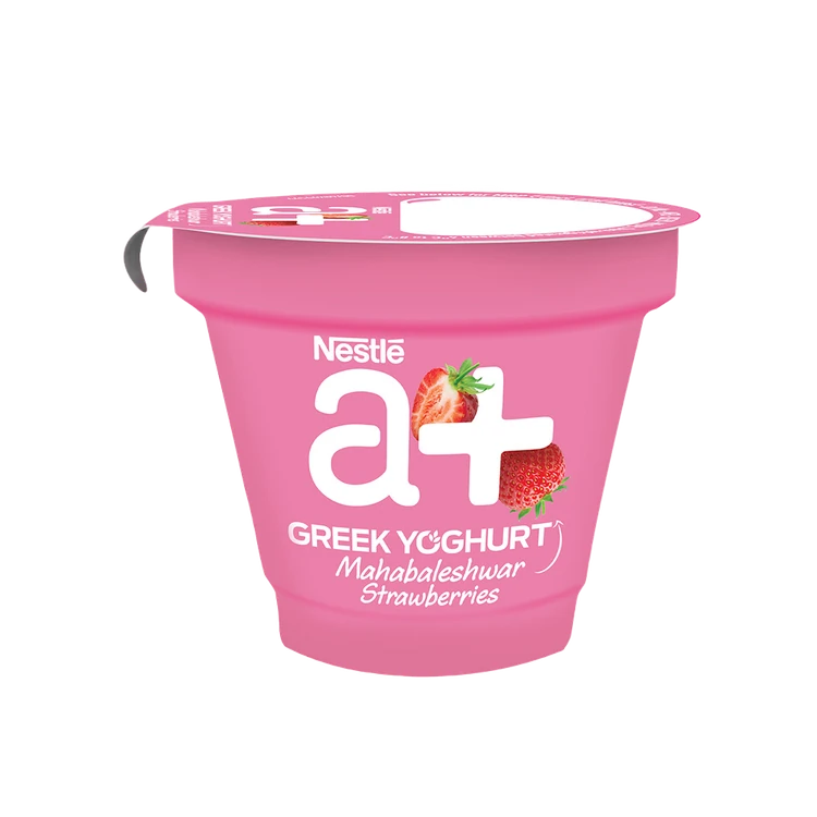 Nestle a+ Greek Yoghurt - Mahabaleshwar Strawberries