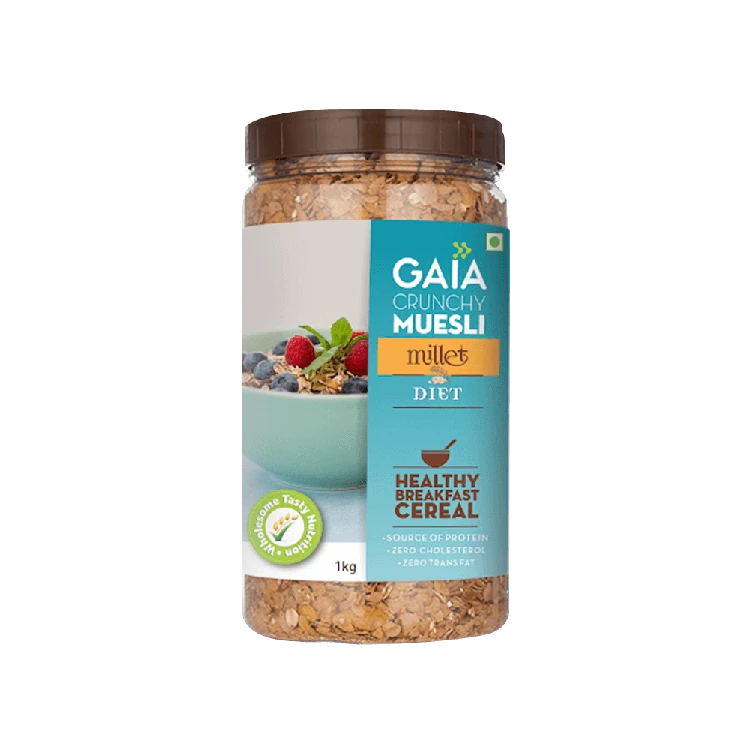 Gaia Diet Crunchy Muesli Millet (Siridhanya)