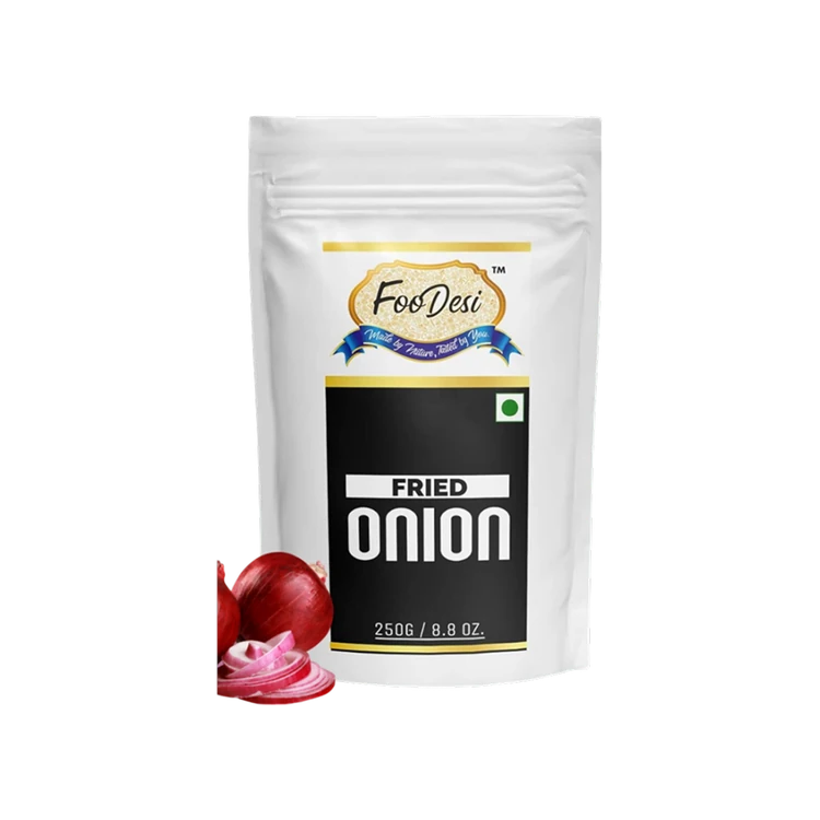 FOODESI Fried Onion Flakes