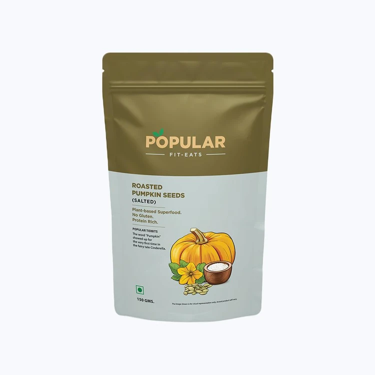 Popular Fit Eats Roasted & Salted Pumpkin Seeds (Kumbalakayi Beeja)