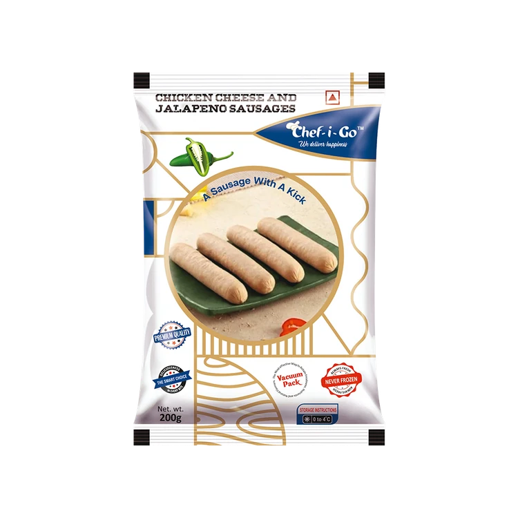 ChefiGo Cheese & Jalapeno Chicken Sausage
