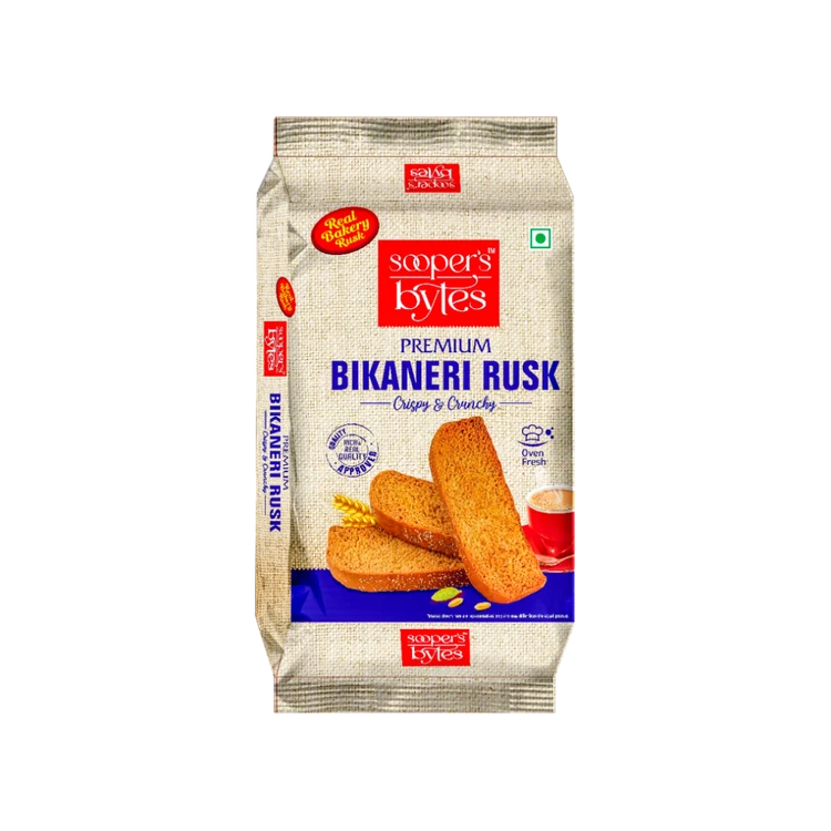 Sooper's Bytes Cardamom Bikaneri Rusk