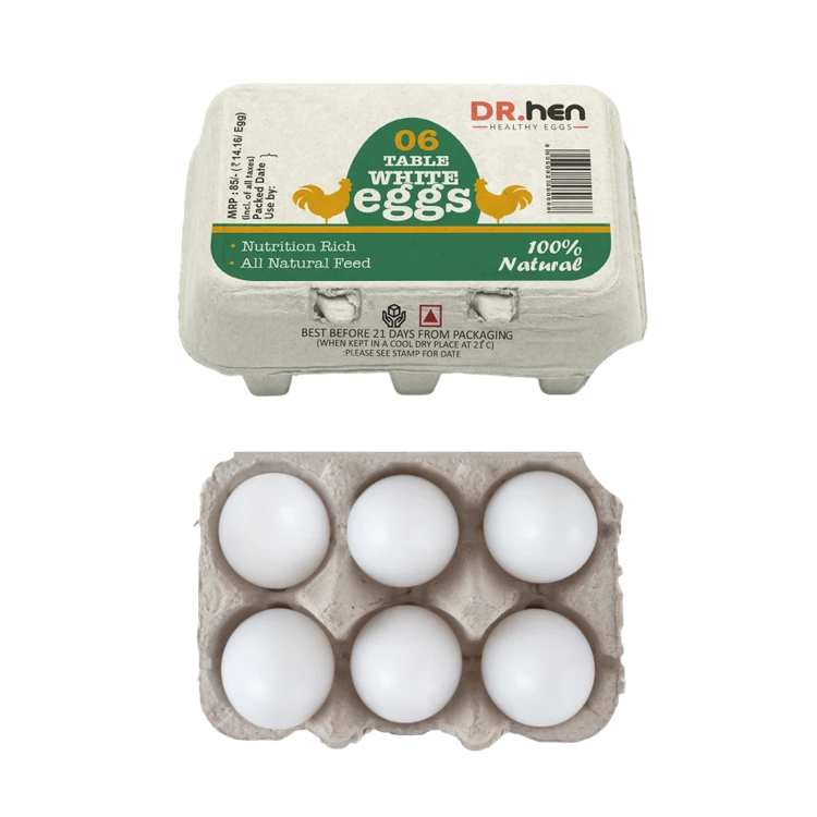 Table White Eggs (6 pcs)