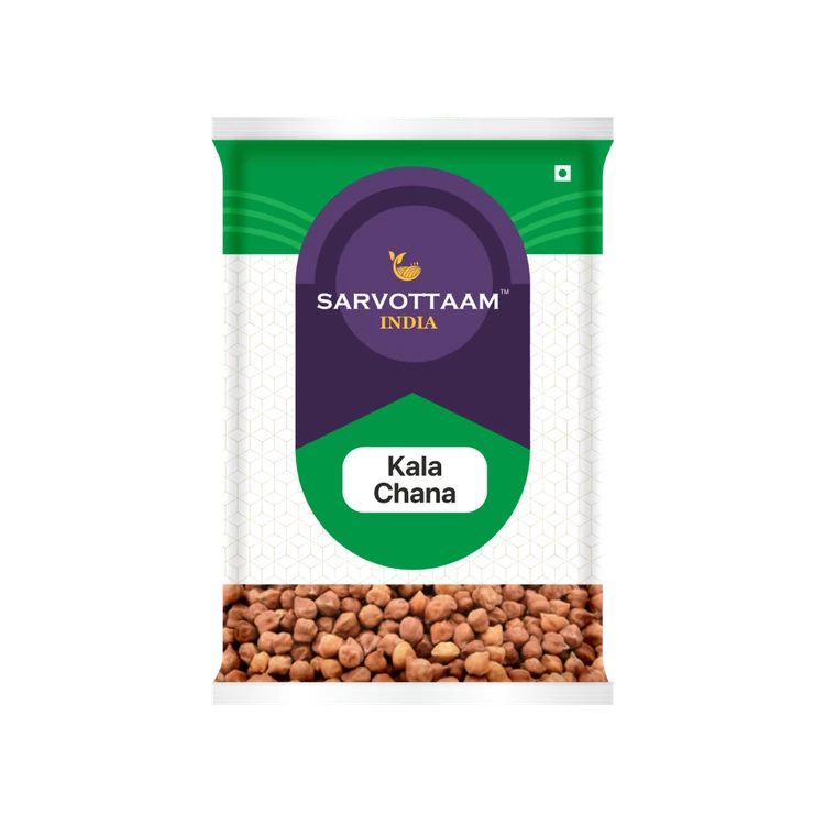 Sarvottaam India Premium Kala Chana (Kadle Kalu)