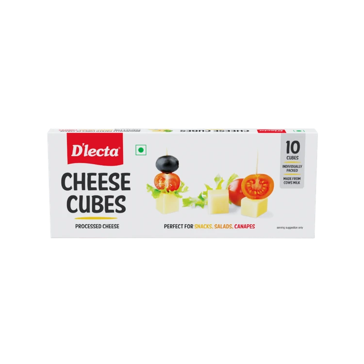 D'lecta Cheese Cubes (10 cubes)