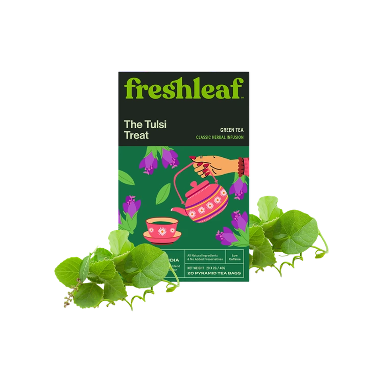 Freshleaf The Tulsi Treat Green Tea