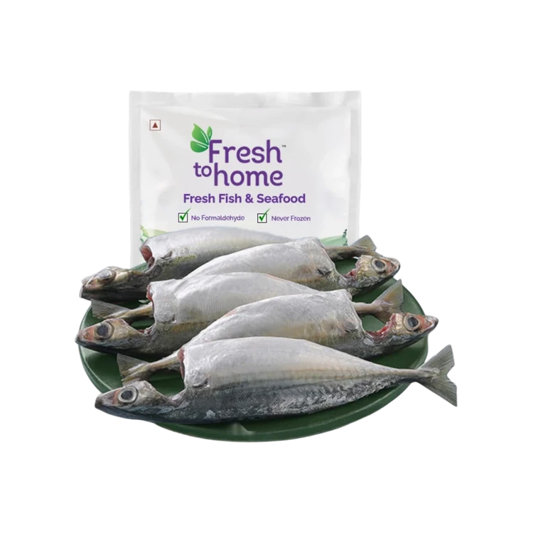 FreshToHome Bangda Whole Cleaned Mackarel