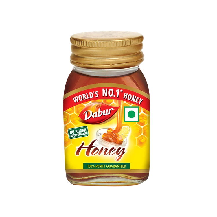 Dabur Honey - 100% Pure, World's No.1 Honey Brand (No Sugar Adulteration)