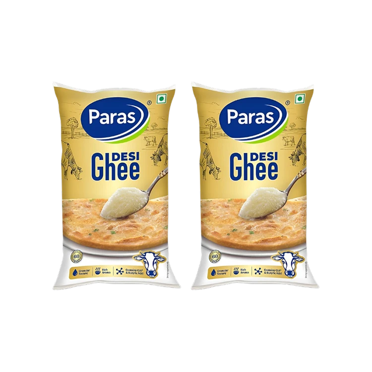 Paras Desi Ghee - Pack of 2 (Tuppa)