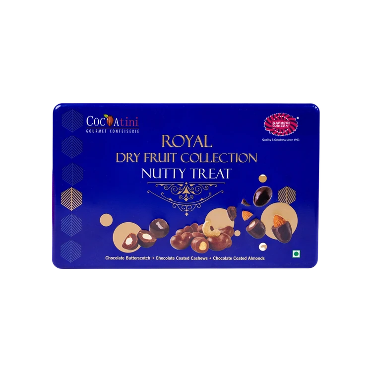 Karachi Bakery Royal Dry Fruit Collection Nutty Treat Chocolate Gift Pack