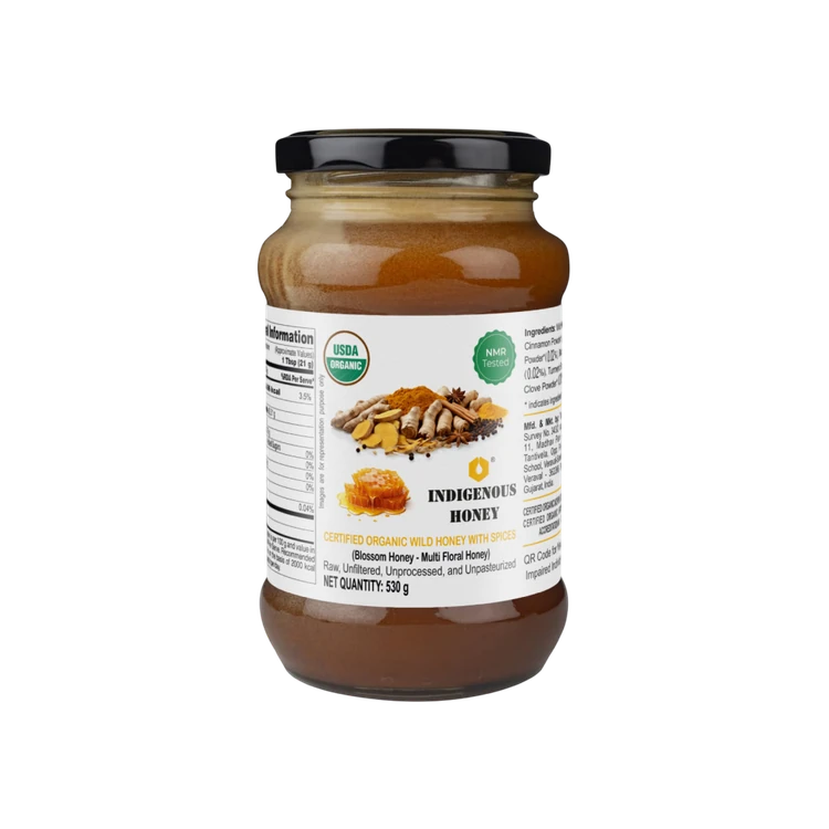 Indigenous Honey Certified Raw Organic Honey