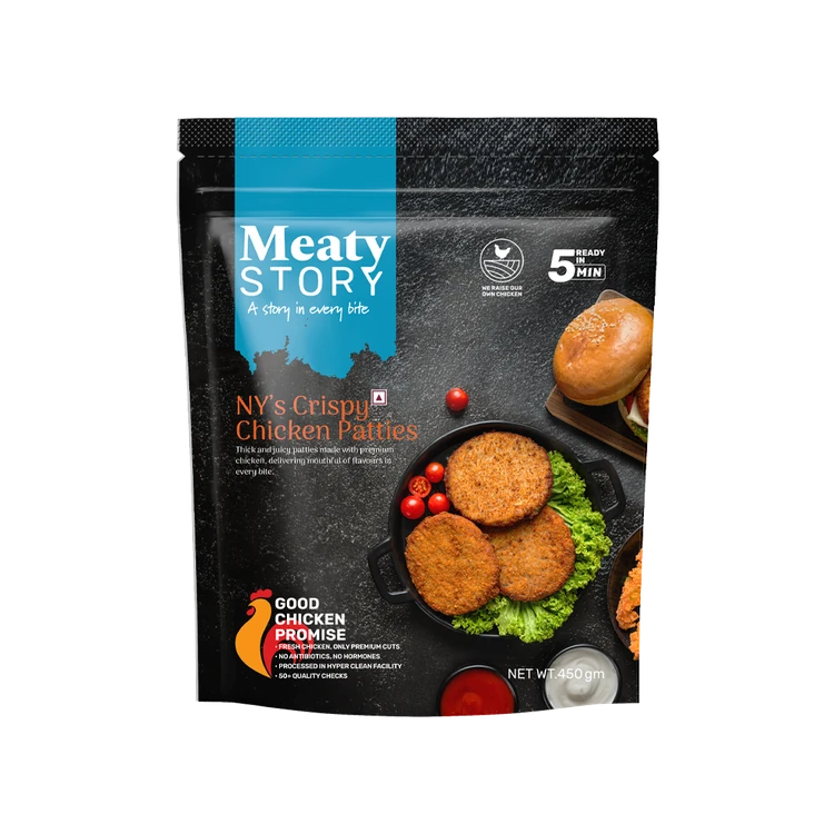 Meaty Story NY's Crispy Chicken Chicken Burger Patty