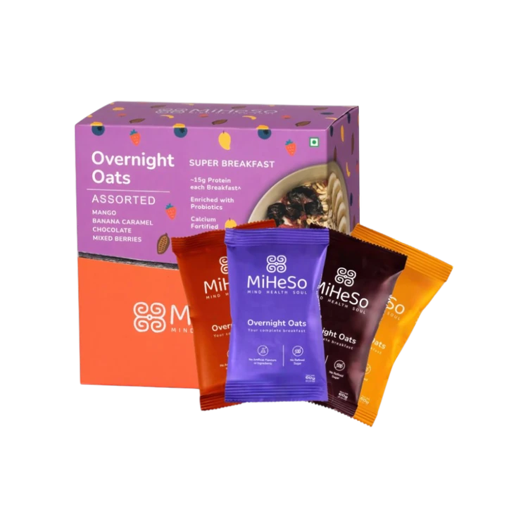 Miheso Mind Health Soul Overnight Oatmeal