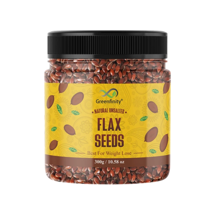 GreenFinity Natural Unsalted Flax Seeds