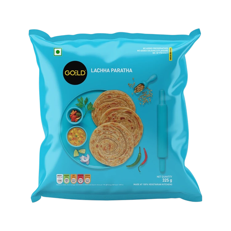 Goeld Lachha Paratha (Frozen)