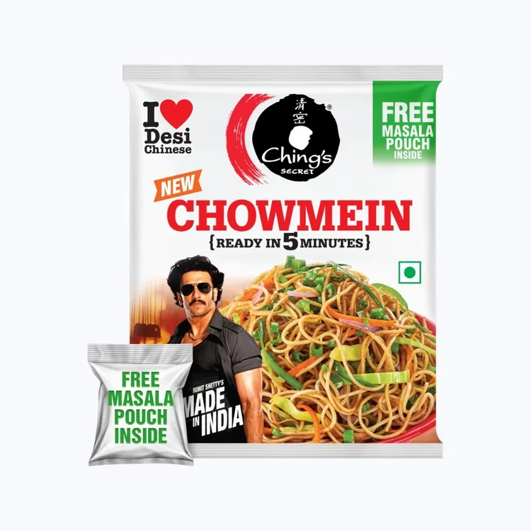 Ching's Secret Chowmein Noodles (with Free Masala Pouch)