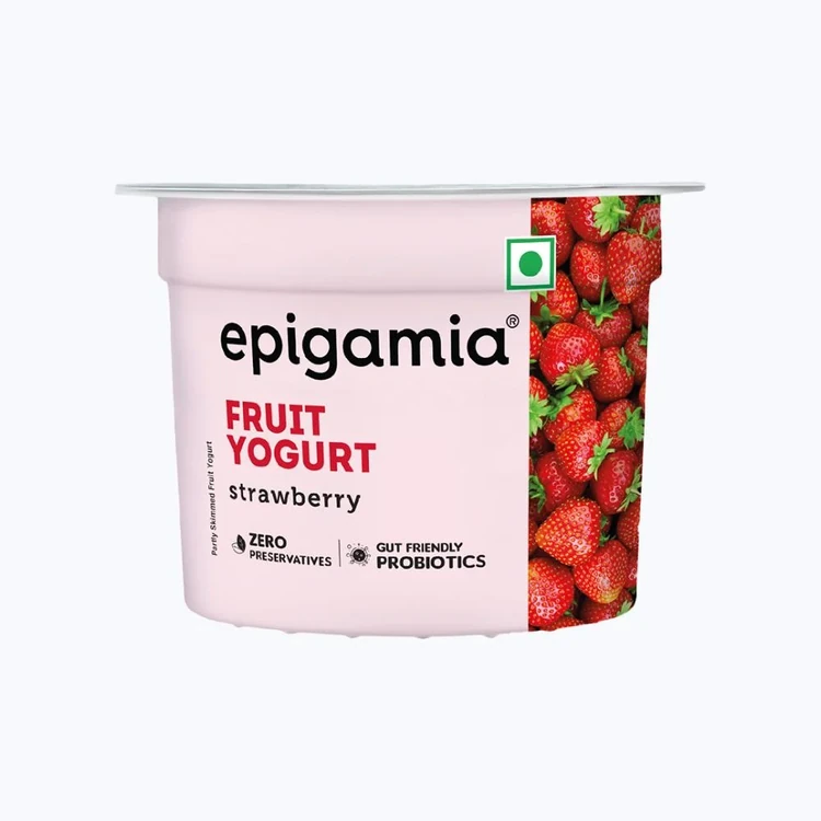 epigamia Strawberry Yogurt