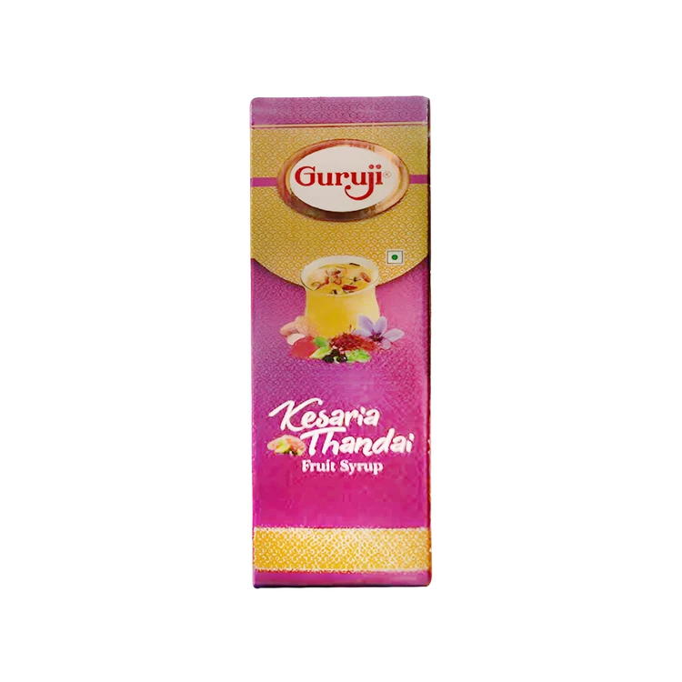 Guruji Kesaria Thandai Syrup