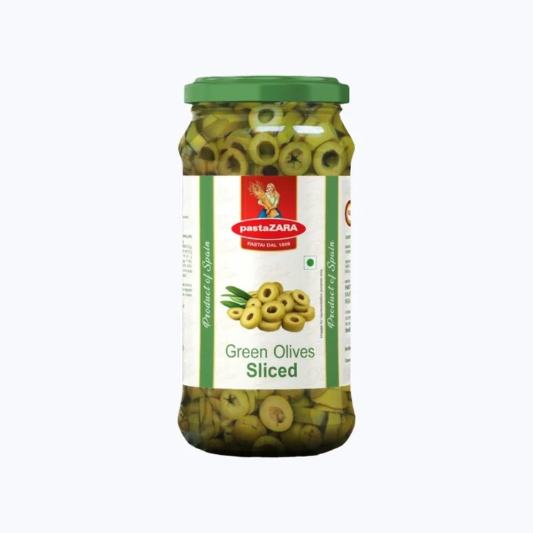 pastaZara Spanish Green Olives Sliced