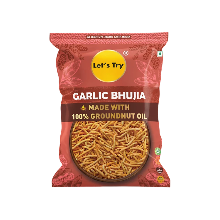 Let's Try Garlic Bhujia