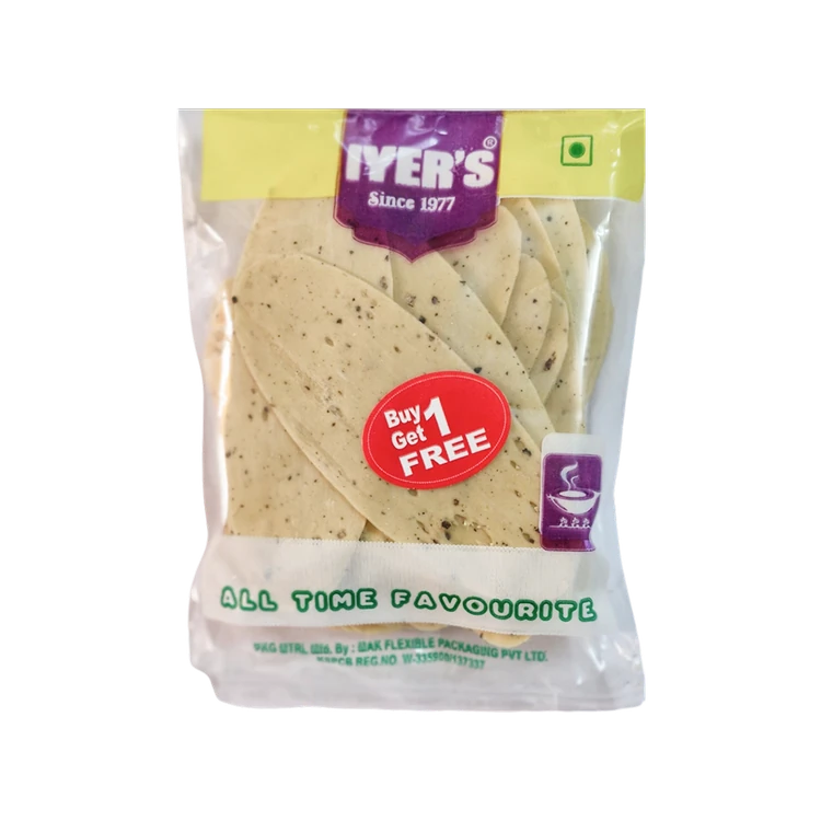 Iyer's Papad Long Masala Papad - Buy1 Get 1 Free