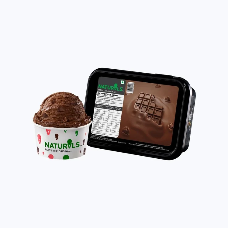 Naturals Choco Bite Ice Cream Tub