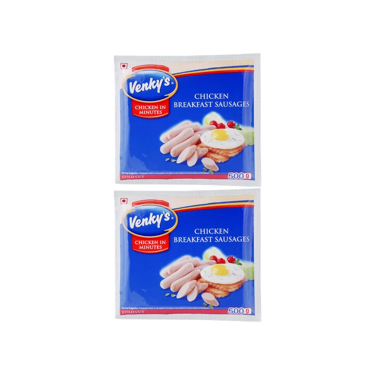 Venky's Breakfast Chicken Sausage (Frozen) - Pack of 2